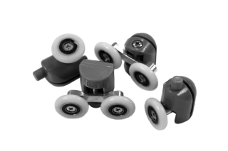 Душевой уголок Triton Стандарт Щ0000064827 100x100 см профиль белый стекло с узором